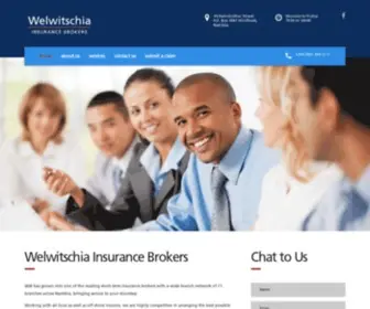 Welwitschia.com.na(Welwitschia Insurance Brokers) Screenshot