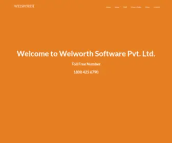 Welworthsoftware.com(Welworth Software Pvt) Screenshot