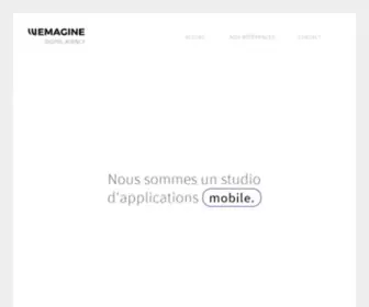 Wemagine.ch(App studio) Screenshot