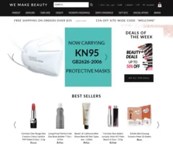 Wemakebeauty.com(Discount Professional Hair & Beauty Supply) Screenshot