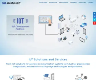 Wemakeiot.com(IoT Solutions) Screenshot