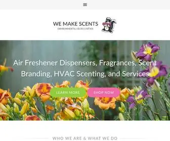 Wemakescents.net(We Make Scents) Screenshot