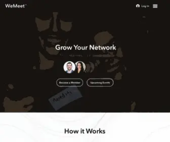 Wemeet.net(Networking & Happy Hour Events) Screenshot