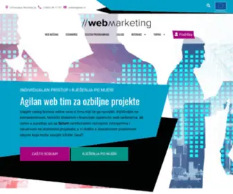 Wem.hr(Izrada web stranica i web shop rješenja) Screenshot