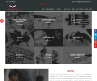 Wemigratecanada.ca(Migrate To Canada) Screenshot