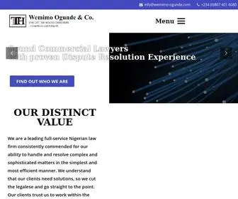Wemimo-Ogunde.com(Wemimo Ogunde) Screenshot