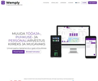 Wemply.com(Tööaja) Screenshot