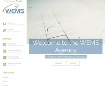 Wemsagency.com(WEMS Agency) Screenshot