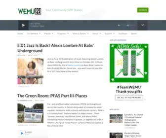Wemu.org(Jazz, News & Blues) Screenshot