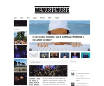 Wemusicmusic.com(Supporting electronic music & culture since 2013) Screenshot