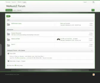 Wemusizz.com(WeMusizZ Forum) Screenshot