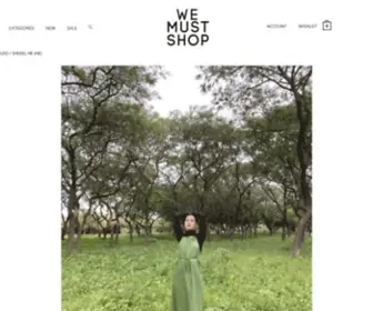 Wemustshop.com(Purim weekend 15% off coupon) Screenshot