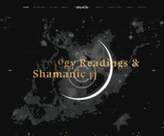 Wemystik.com(Fortune telling tarot cards and horoscope) Screenshot