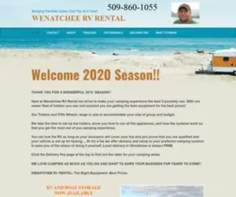 Wenatcheerv.com(Home) Screenshot