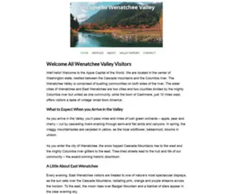 Wenatcheevalley.org(Wenatchee Valley Visitors Bureau Information) Screenshot