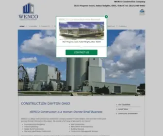 Wencoconstruction.com(Wenco Construction) Screenshot