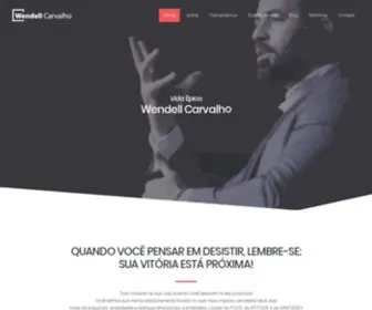 Wendellcarvalho.com.br(Início) Screenshot