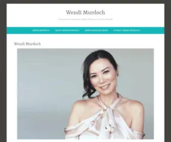 Wendimurdoch.com(Wendi Murdoch) Screenshot