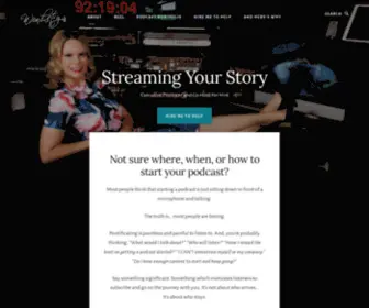 Wendistry.com(Streaming Your Story) Screenshot