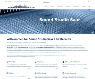 Wendling-Online.de(Musikstudio und Musiklabel im Saarland) Screenshot