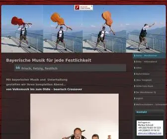 Wendlsteiner.de(Wendlsteiner Musikanten) Screenshot