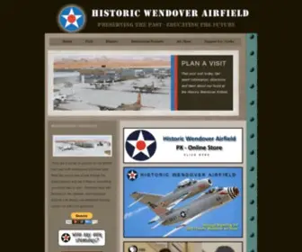 Wendoverairbase.com(Historic Wendover Airfield Foundation) Screenshot