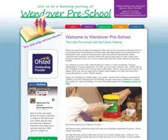 Wendoverpreschool.org.uk(Wendover Pre) Screenshot