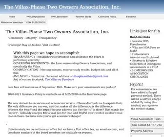 Wendovervillas.com(The Villas) Screenshot