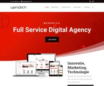 Wendrich.nl(Digital Marketing Agency) Screenshot