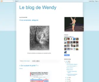 Wendy-Leblog.com(Le blog de Wendy) Screenshot