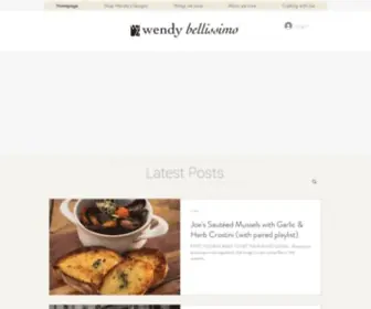 Wendybellissimo.com(Home Design) Screenshot