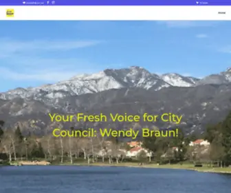 Wendybraunrsm.com(Wendy Braun For Rancho Santa Margarita City Council) Screenshot