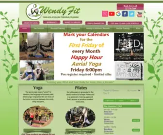Wendyfit.com(Wendy Fit Yoga Pilates &amp; Personal Training) Screenshot