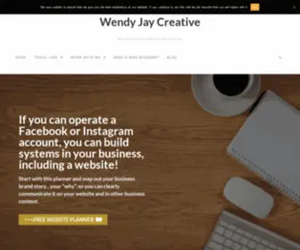 Wendyjay.com(Wendy Jay Creative) Screenshot