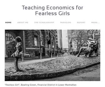 Wendymockler.com(Teaching Economics for Fearless Girls) Screenshot