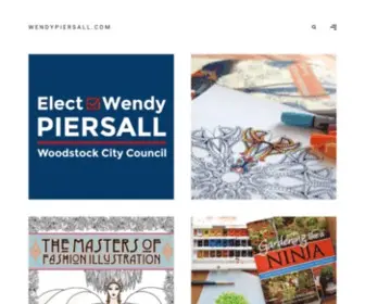 Wendypiersall.com(Six figure artist Wendy Piersall) Screenshot