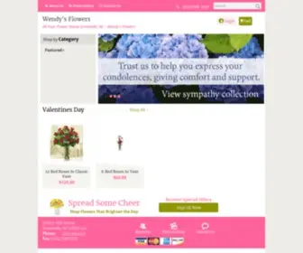 Wendysflowersnc.com(Wendy's Flowers) Screenshot