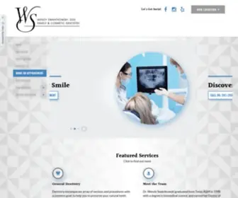 Wendyswandds.com(Houston, TX Dentist) Screenshot