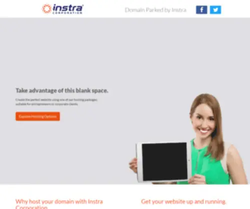 Wenergy.info(Domain parked by Instra) Screenshot