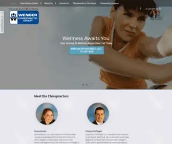 Wengerchiropractic.com(Wenger Chiropractic) Screenshot