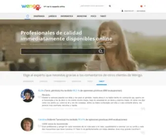 Wengo.es(Asesoría Profesional Online) Screenshot