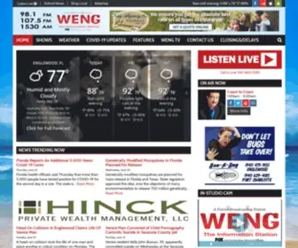 Wengradio.com(WENG 98.1FM) Screenshot