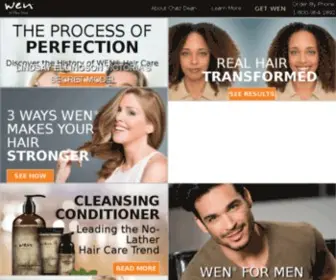 Wenhaircare.com(WEN® Cleansing Conditioner & Styling Products) Screenshot