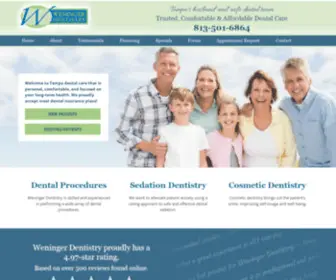 Weningerdentistry.com(Weningerdentistry) Screenshot