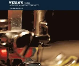 Wenlos.com.hk(Wenlos Clothing Manufacturer) Screenshot