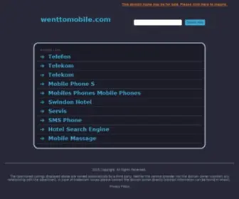 Wenttomobile.com(Wentto Mobile) Screenshot