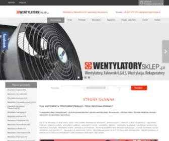 Wentylatorysklep.pl(Zamów z dostawą) Screenshot
