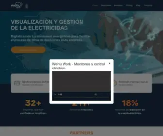 Wenuwork.cl(Eficiencia Energética Empresas) Screenshot
