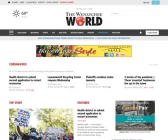 Wenworld.com(The Wenatchee World) Screenshot