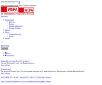 Wepa-Apothekenbedarf.de(Wepa apothekenbedarf ist fachhandelspartner nr.1 und ein unabhängiger partner der apotheke) Screenshot